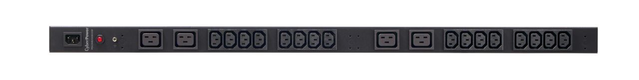 CyberPower PDU, BASIC, 230V/10A, 0HE, 16xC13+4xC19Ausgang, 1xC14 Eingang,