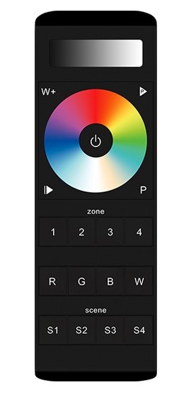 Synergy 21 LED Serie EOS 05 5-Kanal Fernbedienung 4 Zonen RGB-WW (RGB-CCT)