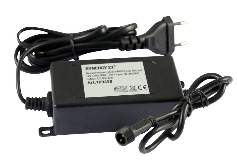 Synergy 21 LED Bodeneinbaustrahler ARGOS zub Netzteil 12V / 30W IP67 Synergy 21 LED Bodeneinbaustrahler ARGOS zub Netzteil 12V / 30W IP67