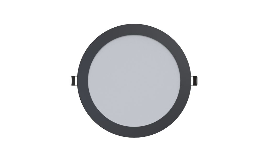 Synergy 21 LED Ultra Slim LED Panel Light V6 20W SWW/WW/NW (3CCT) Schwarz 24V