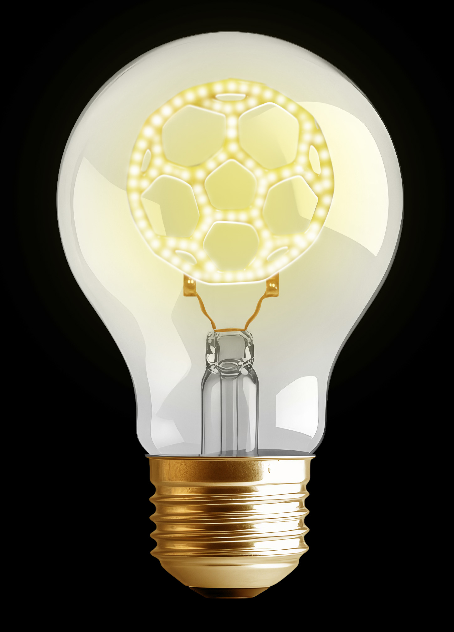 Synergy 21 LED Retrofit Deko Bulb A68-Fußball Aufladbar