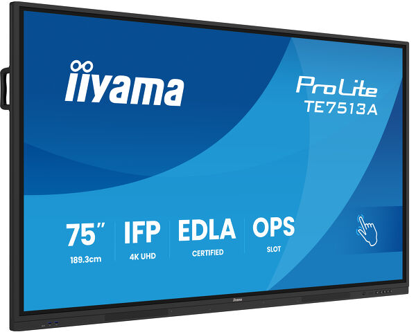 Iiyama ProLite TE7513A-B1AG 75 IPS 4K Infrarot 40xTouch