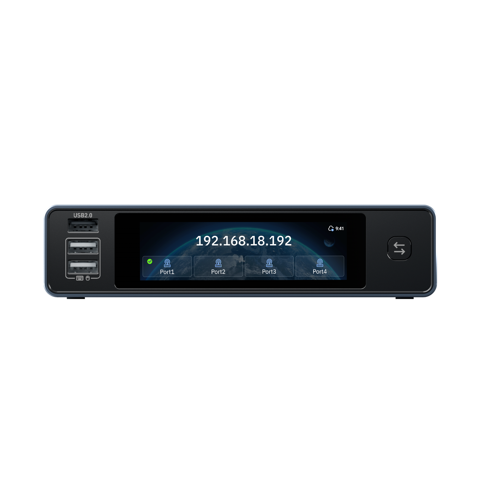 GL.iNet KVM over IP RM4PE Comet X Quad-Port Remote KVM with PoE • GL-RM4PE