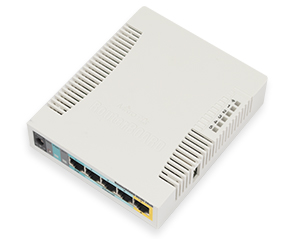 MikroTik Access Point RB951Ui-2HnD, 2.4 GHz, 5x 10/100 MikroTik Access Point RB951Ui-2HnD, 2.4 GHz, 5x 10/100
