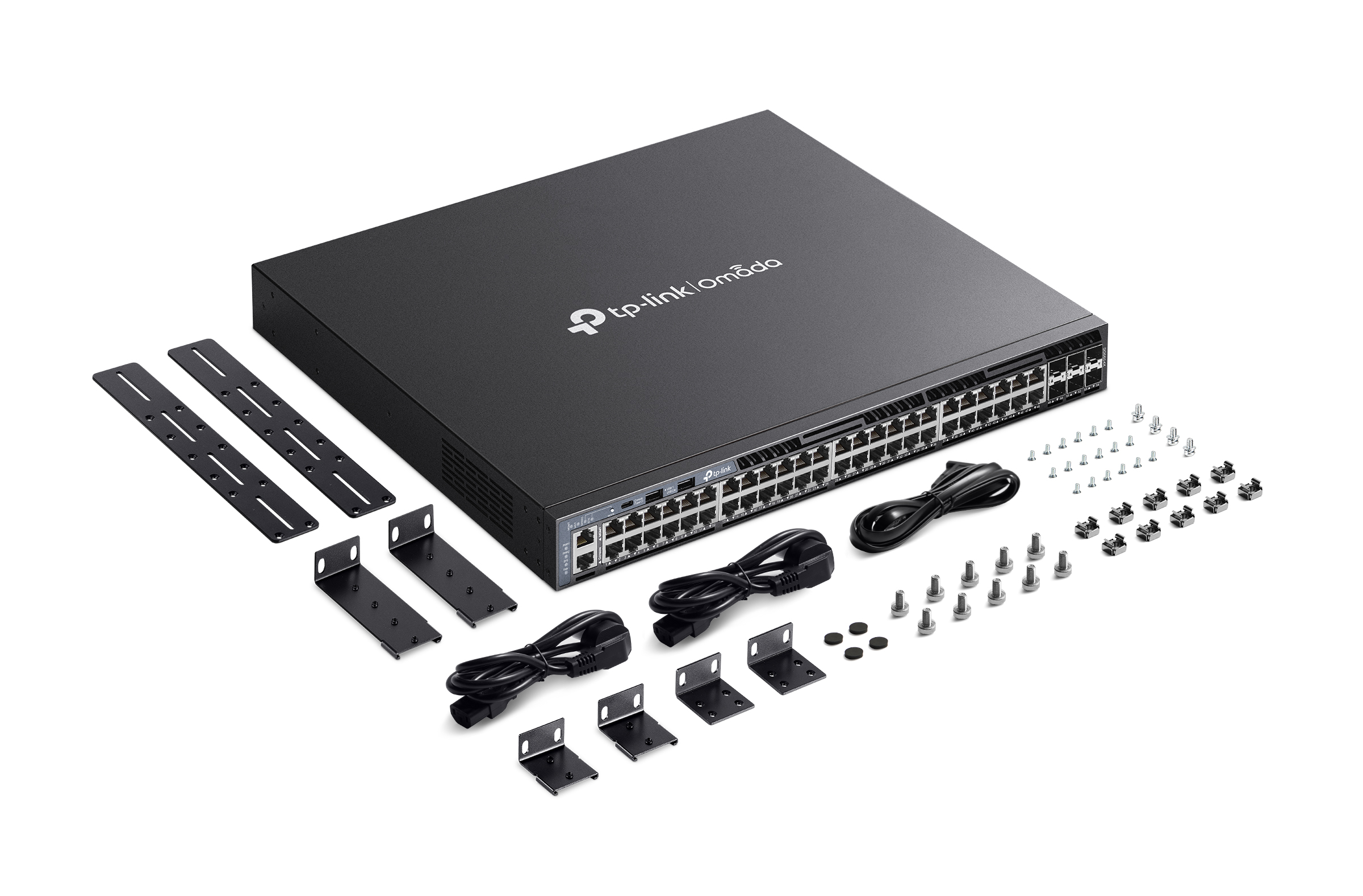 TP-Link Switch full managed Layer3 54 Port • 48x 1 GbE • 6x SFP+ • 19” • Omada • TL-SG6654X