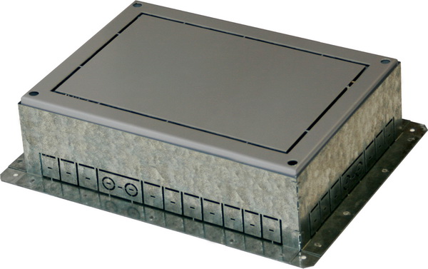 TEM Serie Module Bodendose FLOOR BOX FLANGEMT 21 H 88mm
