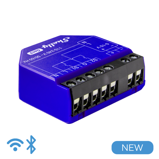 Shelly · Unterputz · "Dimmer 0-10V oder 1-10V PM Gen3" Shelly · Unterputz · "Dimmer 0-10V oder 1-10V PM Gen3"