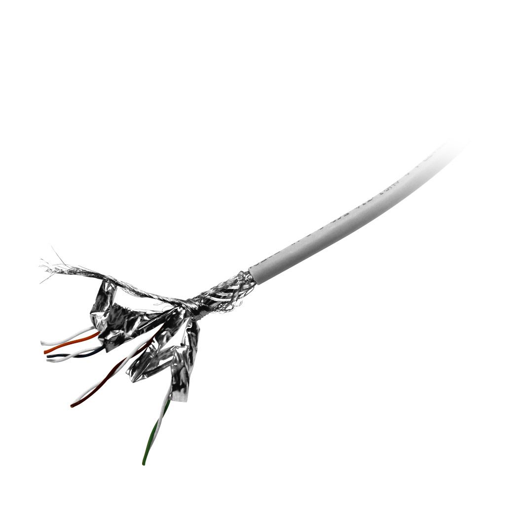 Kabel  500MHz, CAT6A, S-STP(S/FTP), Patchkabel(flex), grau, Hal, 100m Ring, Synergy21, Kabel  500MHz, CAT6A, S-STP(S/FTP), Patchkabel(flex), grau, Hal, 100m Ring, Synergy21,