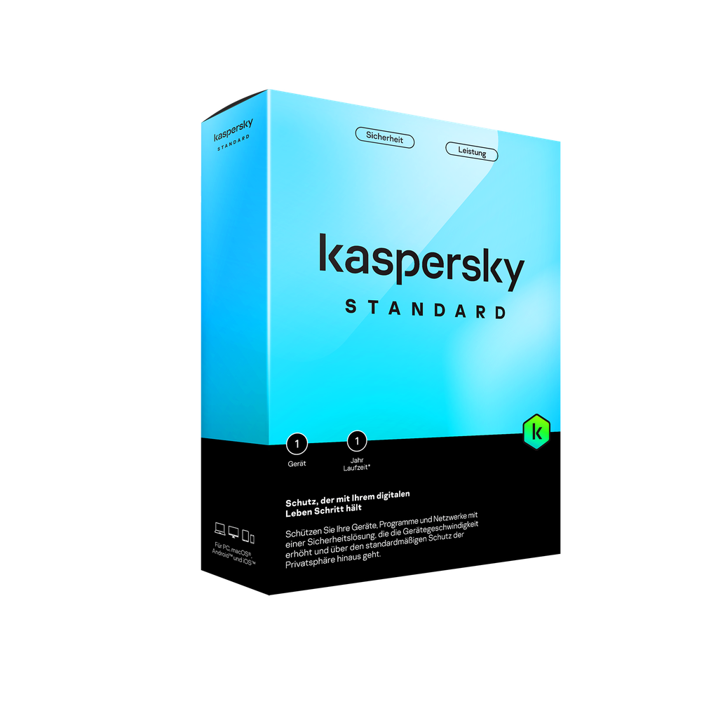 Kaspersky Standard -  1-Gerät / 1 Jahr - Box