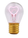 Synergy 21 LED Retrofit Deco Bulb A68-Heart rechargeable