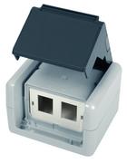 TelegäRtner Dose Aufputz (IP44) FüR2xAMJ/AMJ-S-Mod./Kupplung