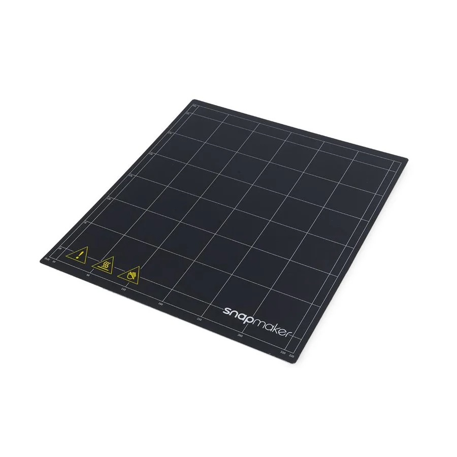 Snapmaker 2.0 Druckplatte für A350/A350T mit beidseitig bedruckbaren Stickern - Printing sheet with doupple sided printing stickers for A350/A350T Snapmaker 2.0 Druckplatte für A350/A350T mit beidseitig bedruckbaren Stickern - Printing sheet with doupple sided printing stickers for A350/A350T