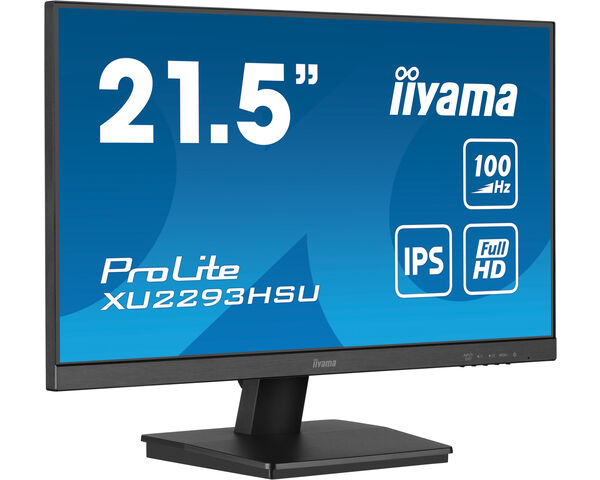 iiyama ProLite XU2293HSU-B6 computer monitor 54.6 cm (21.5") 1920 x 1080 pixels Full HD LED Black