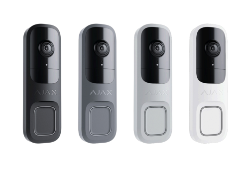 Ajax Video Door Bell Black