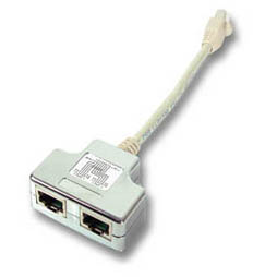 EFB Elektronik K5125.015 cable gender changer RJ-45 2 x RJ-45 White