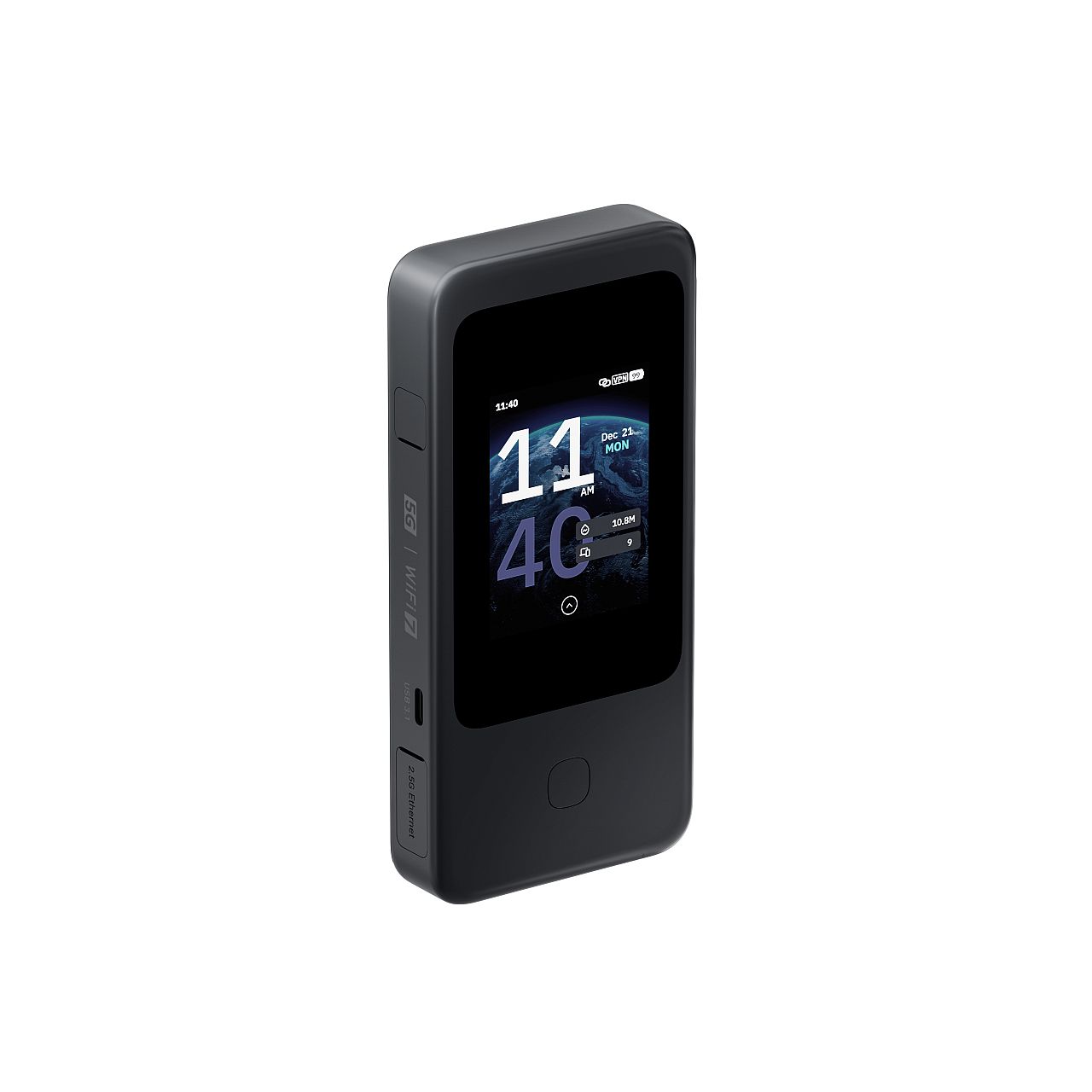 ALLNET LTE Mobile/Travel 4G/5G Router MiFi WIFI7 • BE9334 • 2x2 • 2.5GbE LAN/WAN • GL-E5800/Mudi7