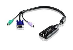 Aten KVM-Switch.zbh.Adapter Cable TP2xPS/2+HDB, bis 50m,