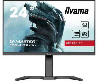 iiyama G-MASTER GB2470HSU-B6 computer monitor 60.5 cm (23.8") 1920 x 1080 pixels Full HD LCD Black