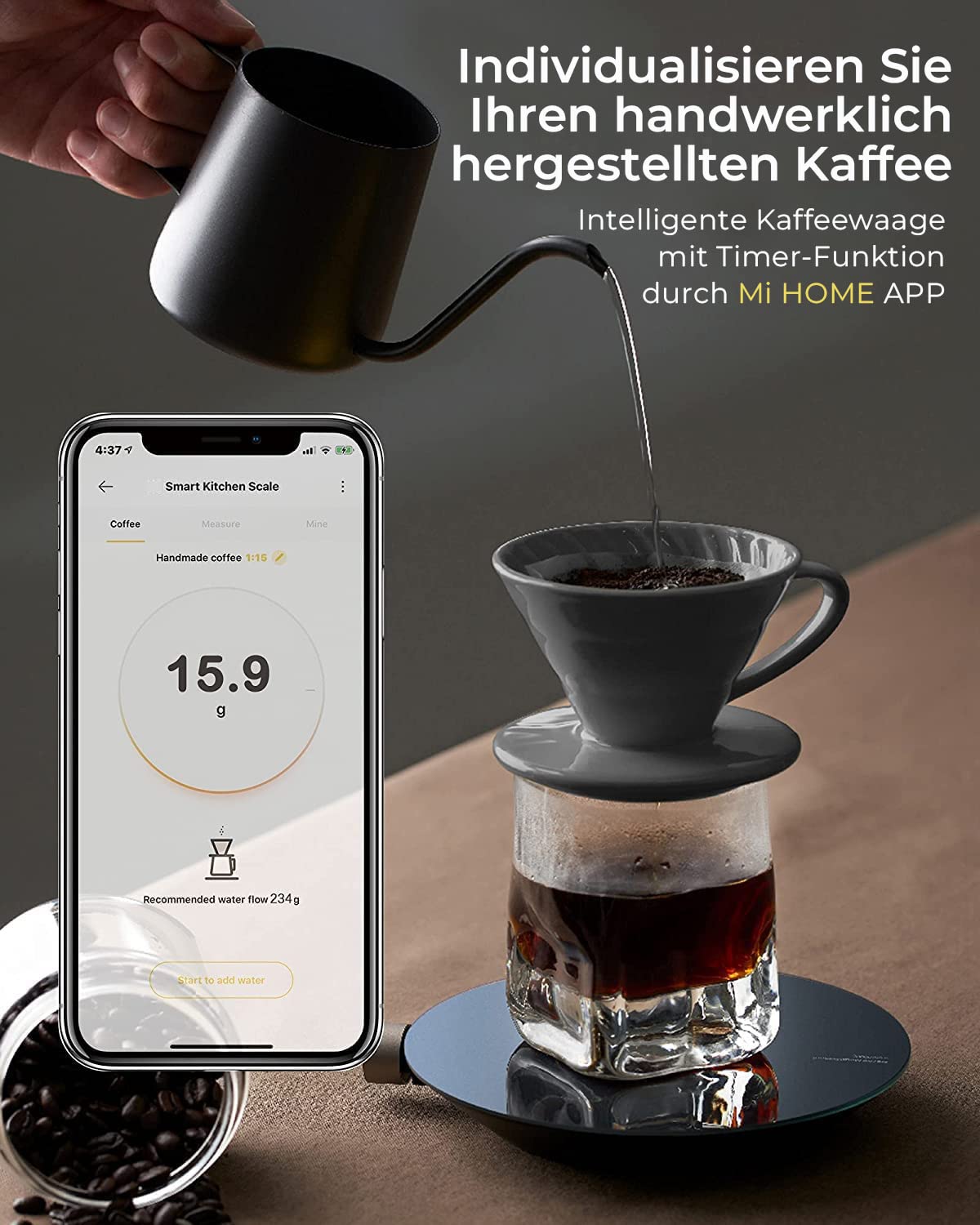 HOTO • Kitchen Tools • Smart Kitchen Scale • QWCFC001