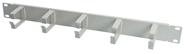 ALLNET 19"zbh. Kabelführungsplatte, 1HE, Metall mit 5 Bügel, ALLNET 19"zbh. Kabelführungsplatte, 1HE, Metall mit 5 Bügel,