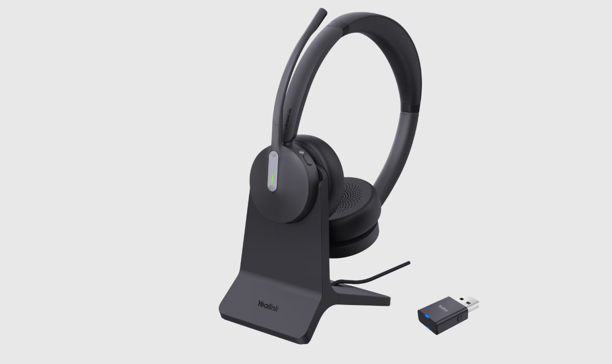 Yealink WH64 Hybird Dual with Charging Stand Teams Headset
