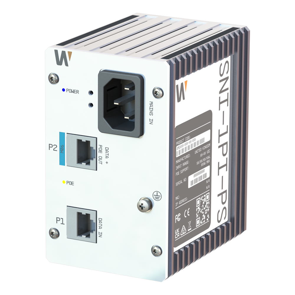 Hanwha SNI-1PI-PS network media converter 1000 Mbit/s 1310 nm Multi-mode, Single-mode White