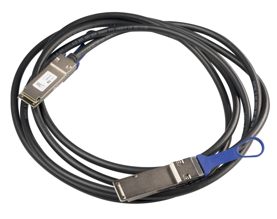 Mikrotik XQ+DA0003 InfiniBand/fibre optic cable 3 m QSFP+ to QSFP+ / QSFP28 to QSFP28 Black