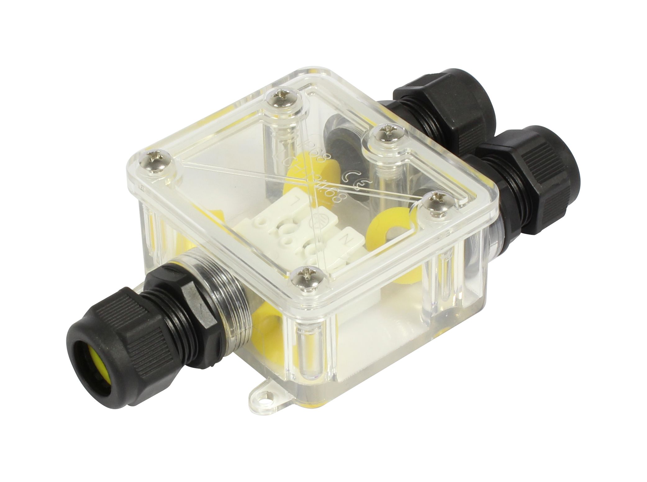 Synergy 21 - Wasserdichte Verbinder Box 3 Ports transparent Synergy 21 - Wasserdichte Verbinder Box 3 Ports transparent