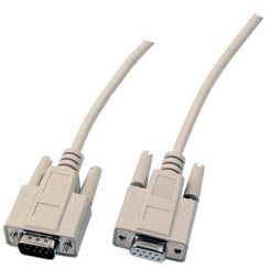 EFB Elektronik EK131.5 serial cable Beige 5 m D-Sub 9