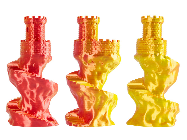 Filament Spectrum · PLA Magic SILK · SOLAR FLARE · 1.75mm · 1kg