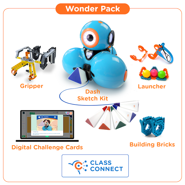 WONDER WORKSHOP MINT "Wonder Pack" des Dash - Roboter Dash mit Zubehör WONDER WORKSHOP MINT "Wonder Pack" des Dash - Roboter Dash mit Zubehör