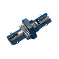 LWL-Kupplung,ST-Buchse/ST-Buchse,  9/125u singlemode, simplex, Metall, Keramik-Hülse LWL-Kupplung,ST-Buchse/ST-Buchse,  9/125u singlemode, simplex, Metall, Keramik-Hülse