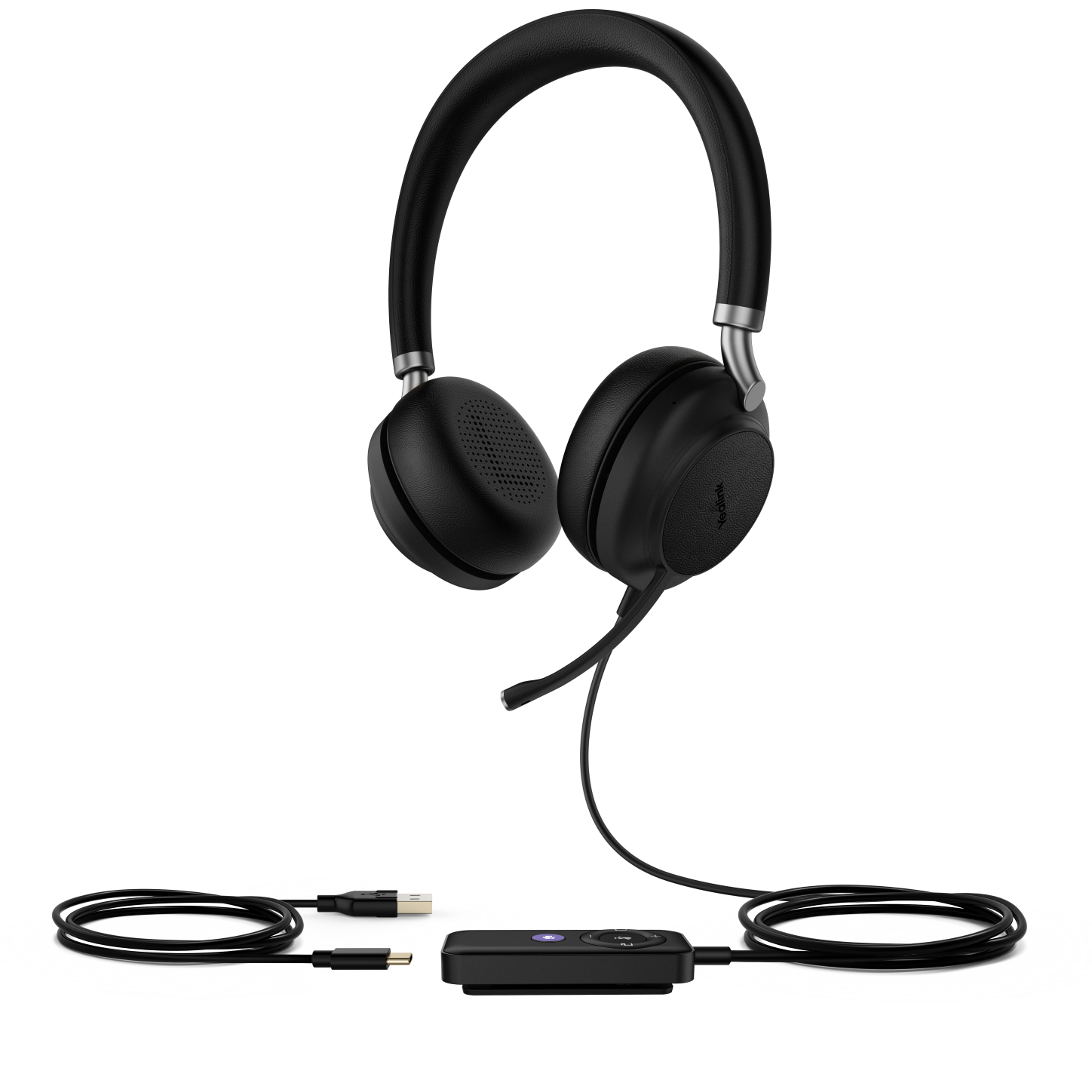 /Yealink Bluetooth Headset - UH38 Dual Teams with Battery - USB-C