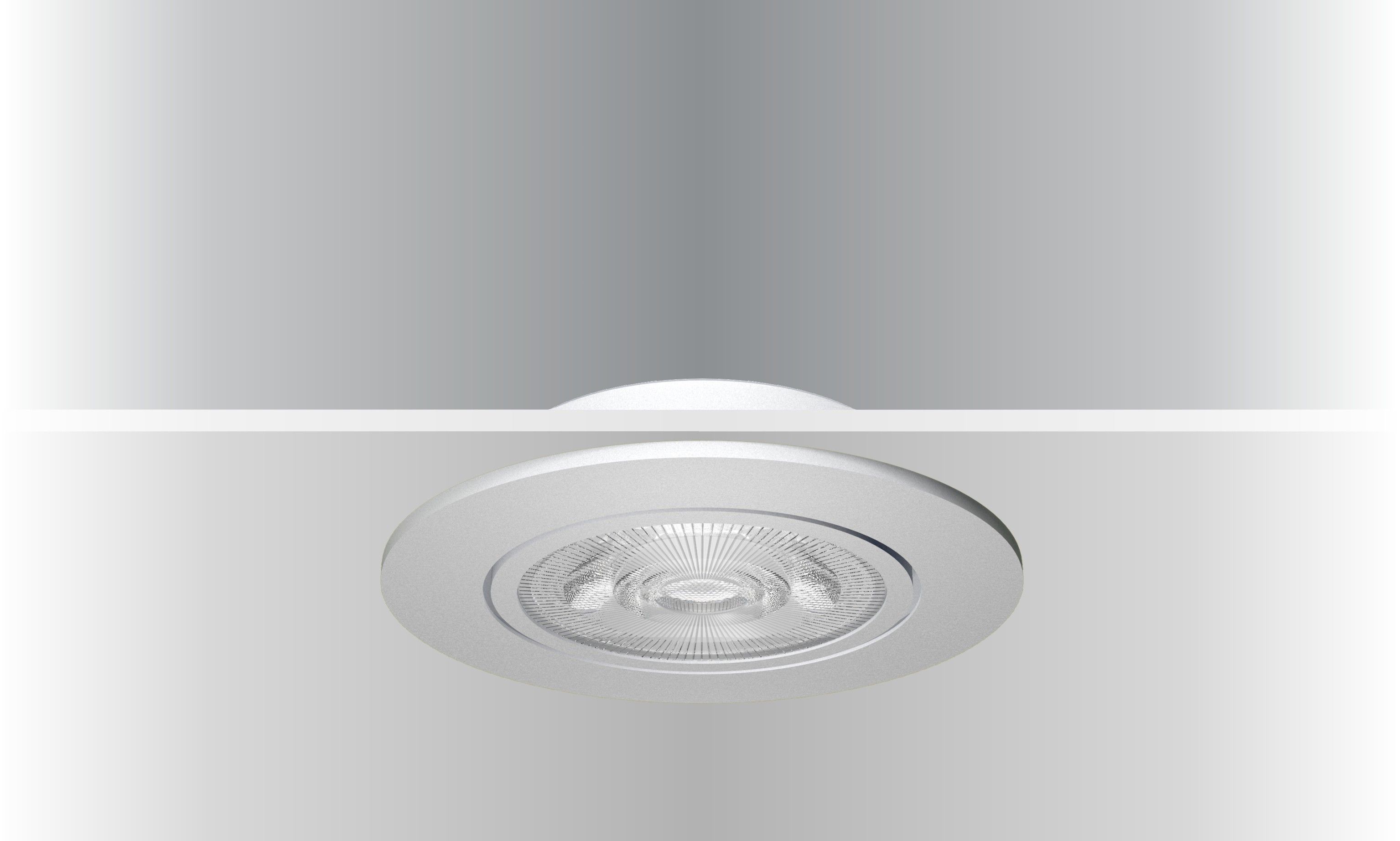 Synergy 21 LED Deckeneinbauspot Helios Schwarz, Rund Schwenkbar, Warmweiß
