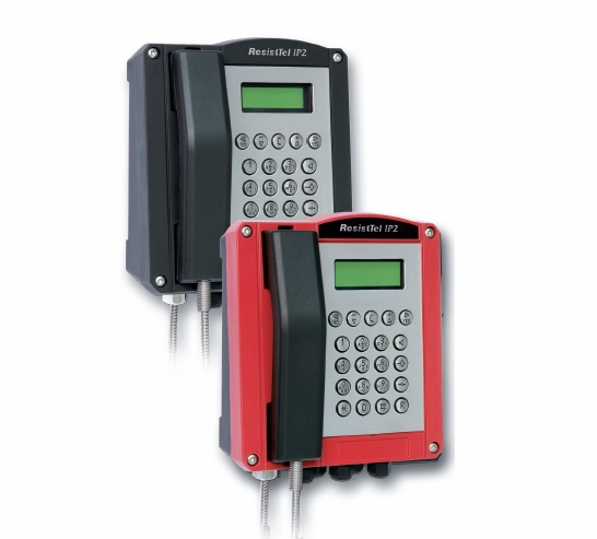 FHF Wetterfestes Telefon ResistTel IP 2 Rot