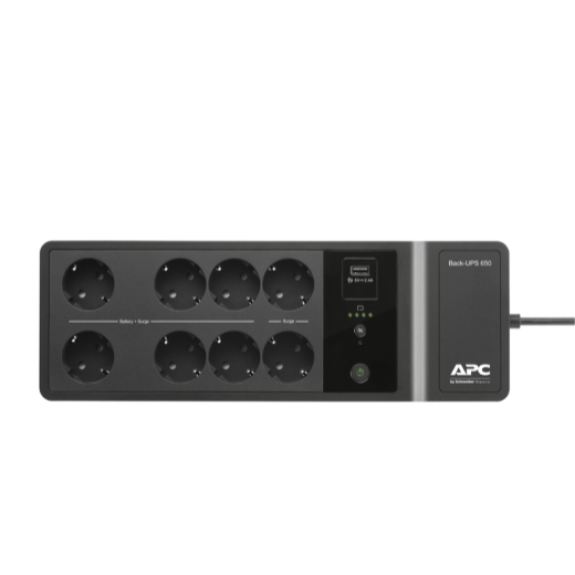 APC USV Back,  650VA,  2,6min, USB-Ladeport