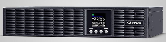 CyberPower USV, OLS Tower/19"-Serie, 1500VA/1350W, 2HE, On-Line, LCD, USB/RS232, incl.SNMP Karte RMCARD205