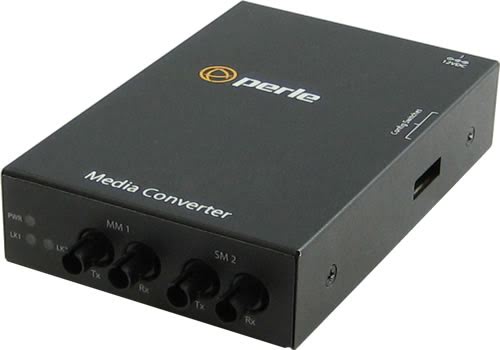 Perle Medien Konverter 1000 ST/ST Mono/Mutimode (40km)
