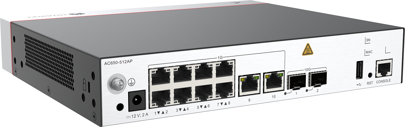 Huawei Wireless Access Controller • 512 APs • 10 GbE • AC650-512AP • EKit