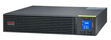 APC Easy UPS On-Line, 1000VA/800W, Rackmount 2U, 230V, 3x IEC C13 outlets, Intelligent Card Slot, LCD, W/O rail kit