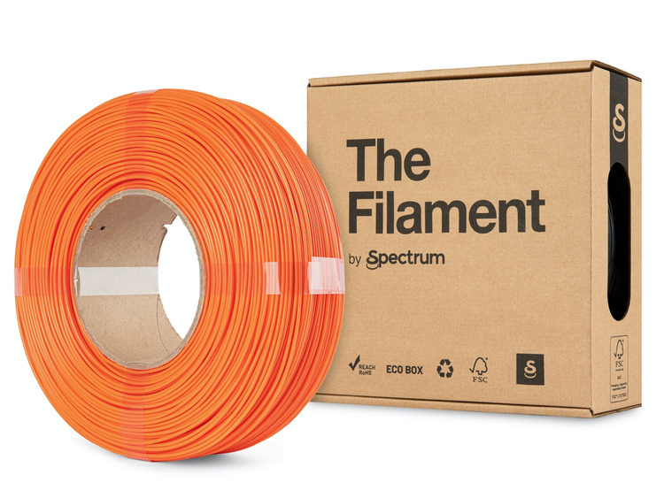 Spectrum Filaments TF-24053 3D printing material Polylactic acid (PLA) Orange 1 kg