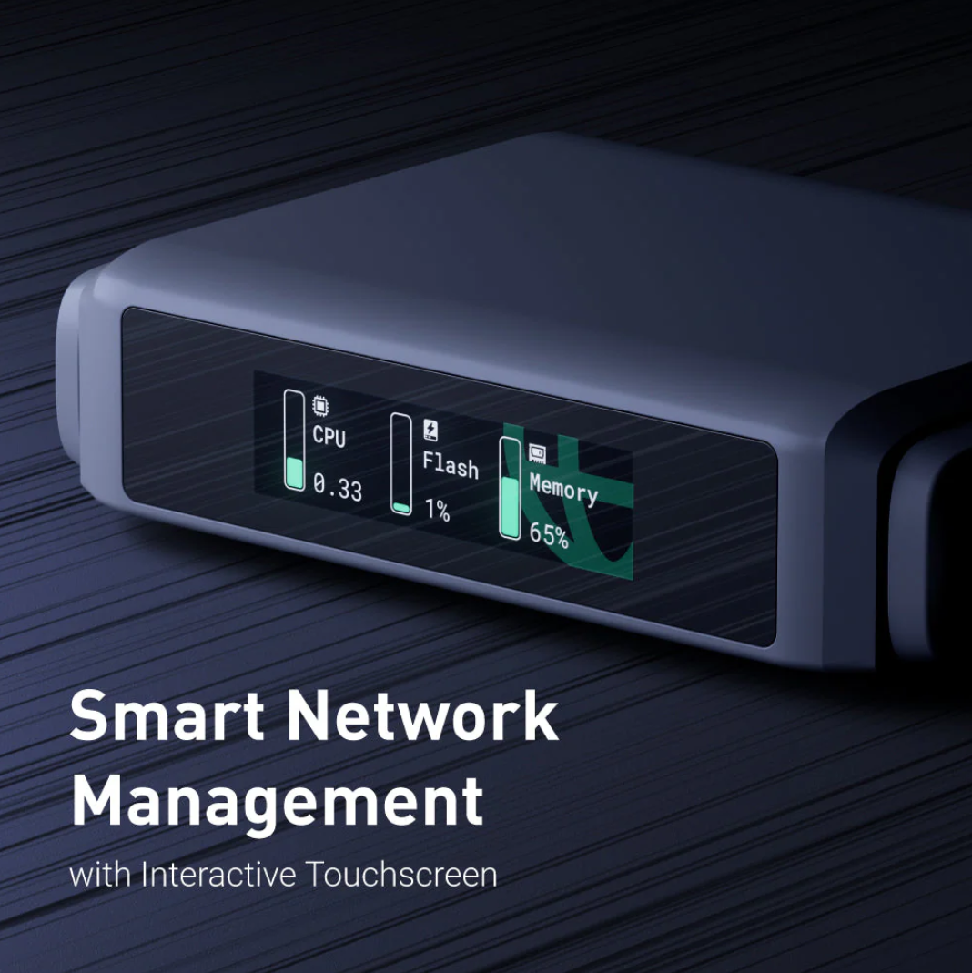 ALLNET Wireless Travel Router WIFI7 • BE3600 • 2.5GbE LAN/WAN • Pocket-sized Router for Home and Travel / WiFi Client "OpenWRT" Slate 7