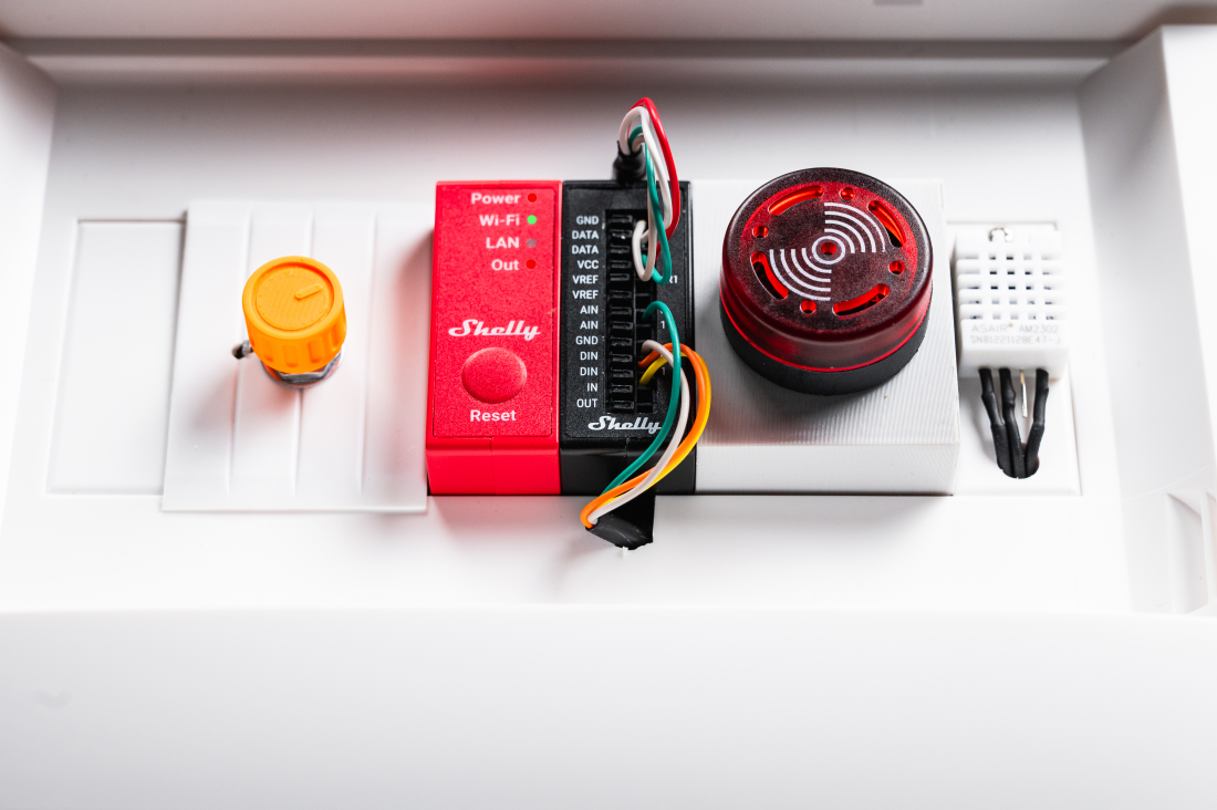 Shelly · Hutschiene Zubehör · "Pro Sensor Add-on"