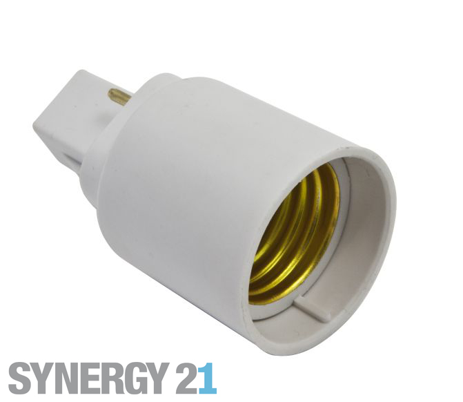Synergy 21 LED Adapter für LED-Leuchtmittel G24->E27 Synergy 21 LED Adapter für LED-Leuchtmittel G24->E27