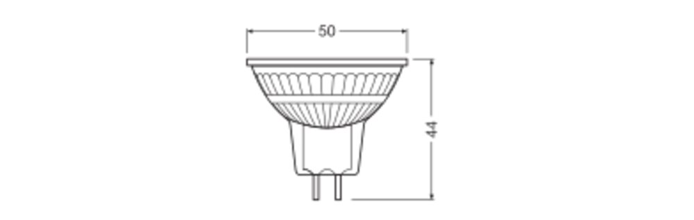 LEDVANCE LED MR16 DIM S 6.6W 930 GU5.3