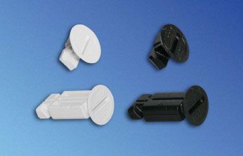 Vertiv(KnüRr) Zub.Seitenwand,Zub.Schnellverschluß Kurz,Lichtgrau, 50-Pack