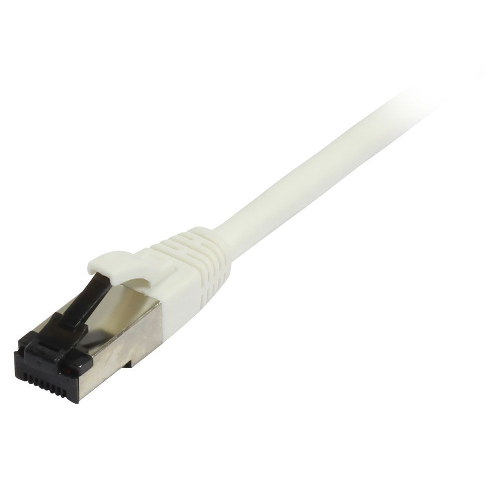 Synergy21 Patchkabel RJ45, CAT8.1 2000Mhz, 3m, Weiss, S-STP(S/FTP), TPE/LSZH(SuperFlex), AWG26