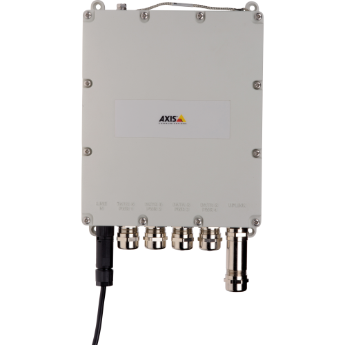 Axis 01449-001 network switch Managed Gigabit Ethernet (10/100/1000) Power over Ethernet (PoE) White
