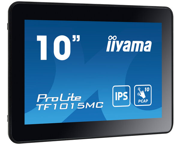 iiyama TF1015MC-B3 computer monitor 25.6 cm (10.1") 1280 x 800 pixels HD LED Touchscreen Black