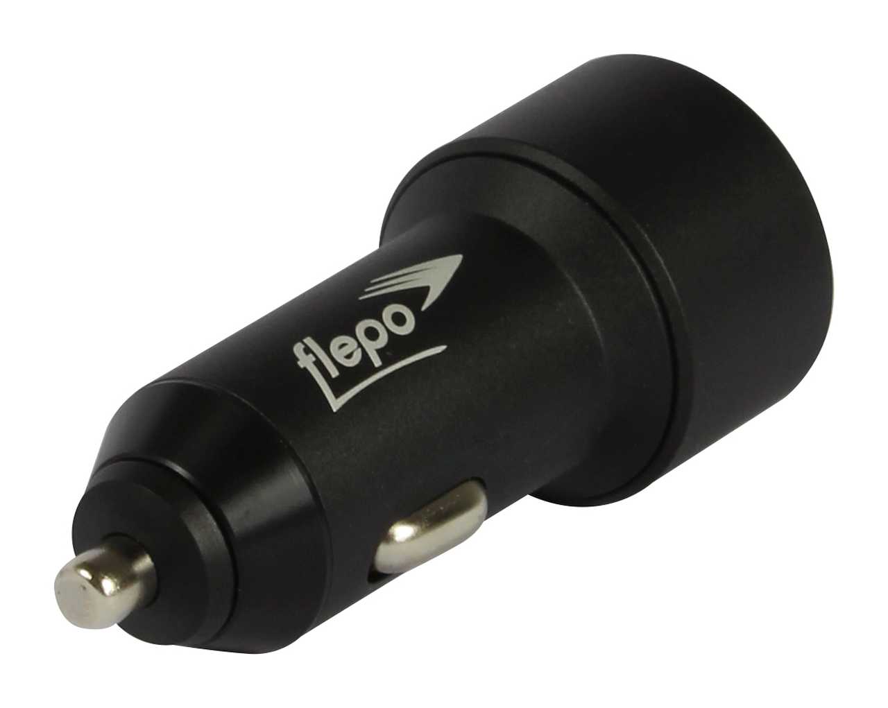 Flepo Netzteil KFZ  2-fach 12V-24V - max 4A - Quick Charge 3.0